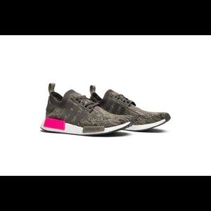 Adidas Primeknit Utility Grey Camo NMD_R1